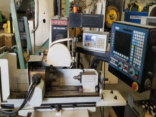 6" x 18" Harig #618, CNC ballway slicer/surface grinder, Fagor Control, 1.5 HP, coolant - Image 2