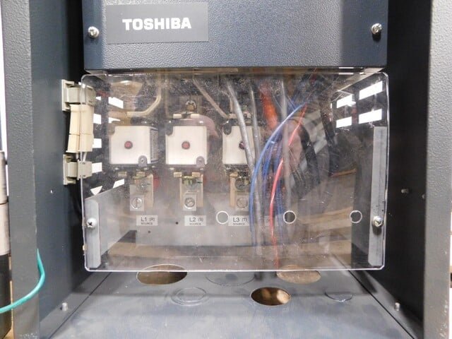 50 HP Toshiba, VT130G9U4500, adjustable speed drive, 50 KVA, 480 Volts, 3 phase - Image 7