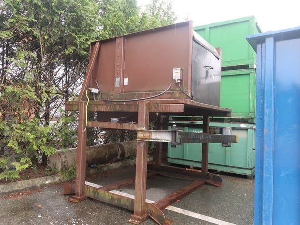 Wastequip #D600, Baler Compactor, 28300 lb. max force rating, S/N LA17662, 2008 - Image 2