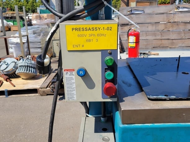 10 Ton, Cajoromi #Press-It 10/C, hydraulic press, 2 HP @ 1800 RPM, Maraton DVC-56T17F5340D-P motor, 2006 - Image 8