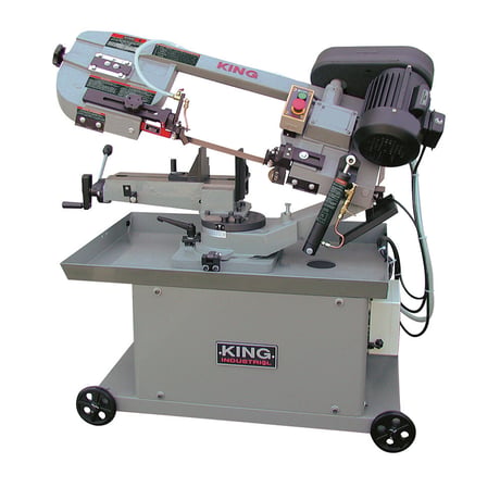 7" x 12" King #KC-712DS, dual-swivel metal bandsaw, 220 V., 1 HP - Image 3