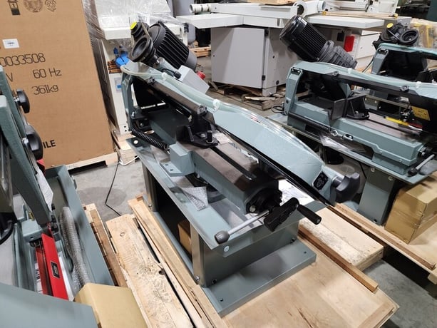 7" x 12" King #KC-712DS, dual-swivel metal bandsaw, 220 V., 1 HP - Image 8
