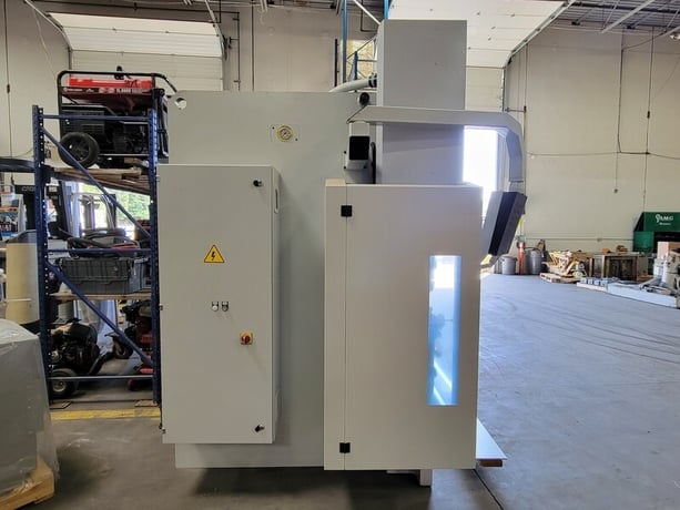 135 Ton, MVD iBend #A135-3100, CNC hydraulic press brake, 10' overall, 102.36" between housing, 8.27" stroke - Image 6