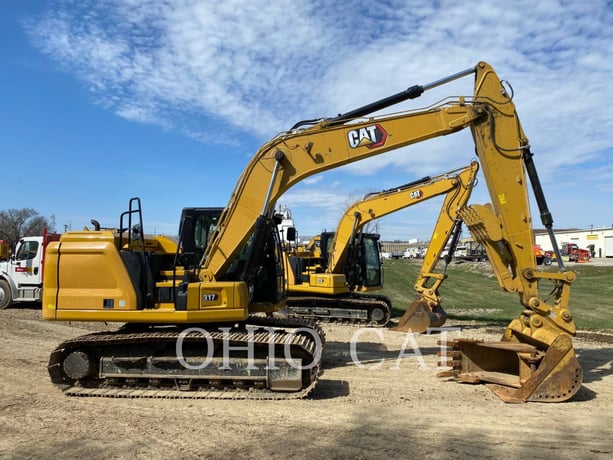 Caterpillar 317, Crawler Excavator, 1456 hours, S/N: TZE00427, 2021 - Image 2