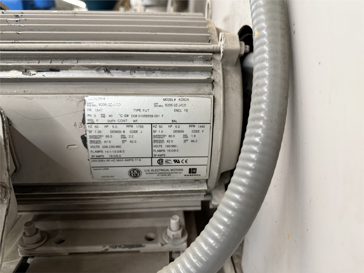AEC, Whitlock #VTP-5, vacuum conveyor, 5 HP - Image 4