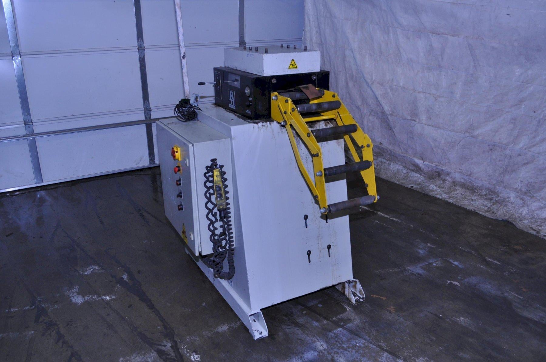 8" x .135" PA Industrial, straightener, 7 roll straightener, entry & exit pinch rolls, air lift, jogging - Image 4