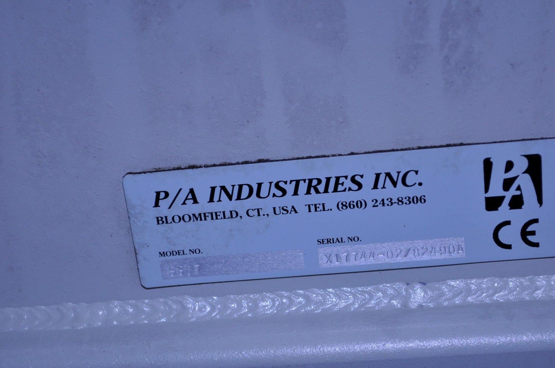 8" x .135" PA Industrial, straightener, 7 roll straightener, entry & exit pinch rolls, air lift, jogging - Image 10