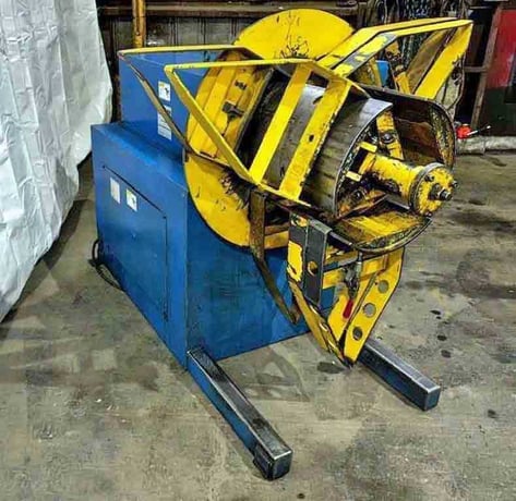 6000 lb. Minster / CHS #R40-12, uncoiler, 12" width, 60" O.D., 20"-25" ID, hydraulic expansion, 3-leaf - Image 8