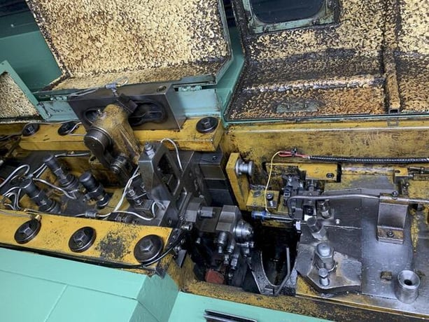 3/8" x 5" Nakashimada #H30A, double blow cold header, 20 HP, 60-110 PPM, PKO, 1986 - Image 10
