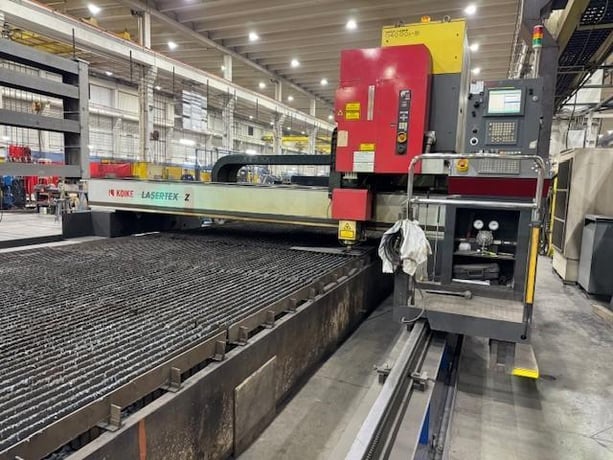 Koike #LT-3540Z, Co2 plate laser, (2) 4000 watt resonators, 2007 - Image 1