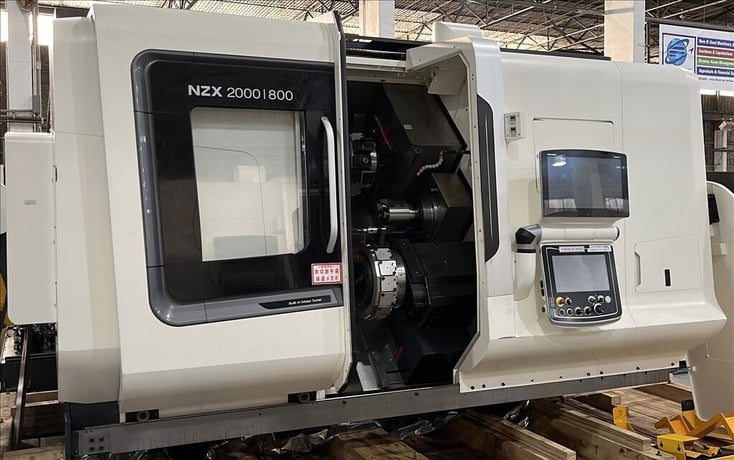 DMG, Mori #NZX-2000/800STY3, CNC multi-axis turning center, 31.5" swing, 8" chuck, 2.5" bar, 44.4" centers - Image 1