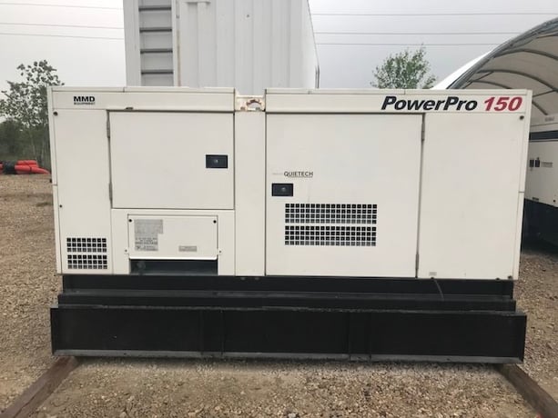 54 KW Airman PowerPro #SDG150S, standby, Tier 3, 120/240/208/277/480 Volts, 6.7k hours, 2009, $32.5k - Image 1