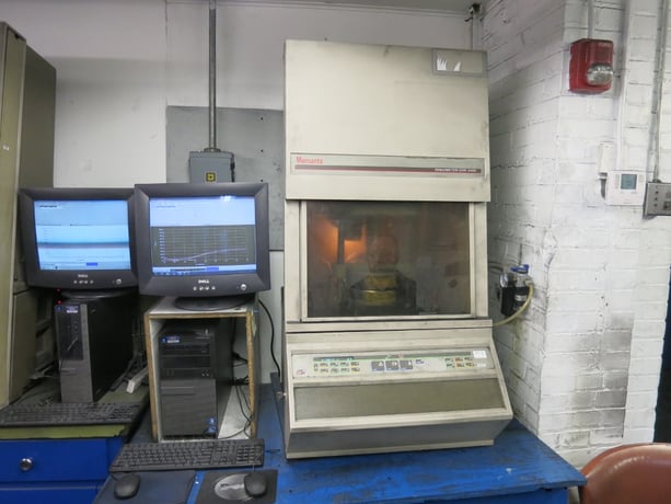 Rheometer, Monsanto #ODR2000, oscillating disc rheometer, TechPro Compugraph version 6.60 software included - Image 1