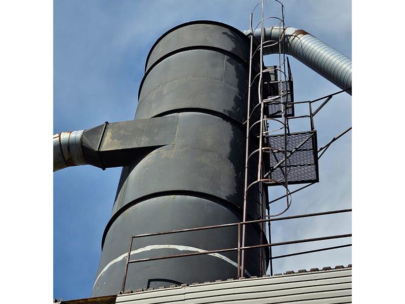16700 cfm MacDonald Steel #26-PTFU, baghouse dust collector, 1780 sq.ft., 85 bags, 8" diameter x 120" long - Image 1