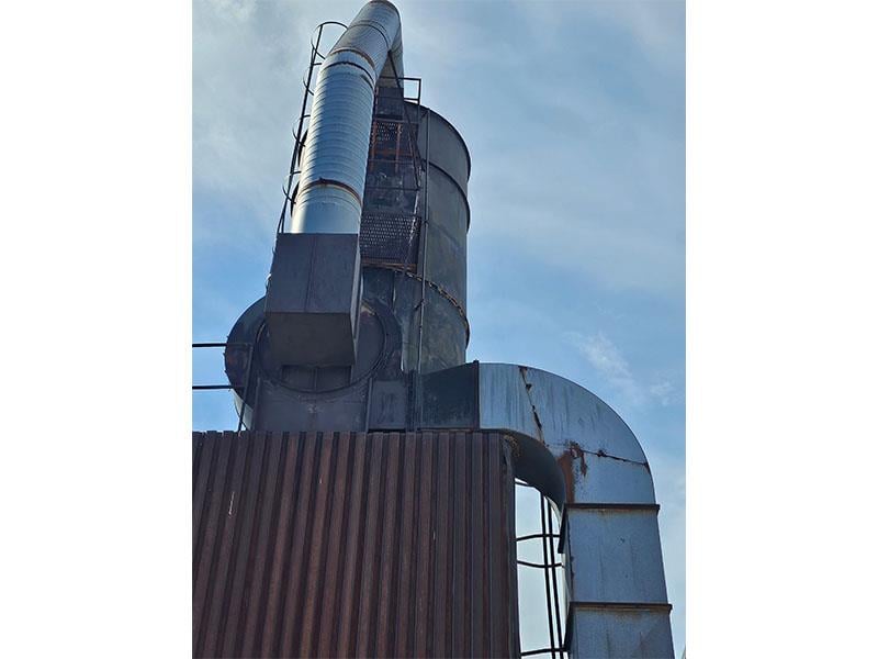 16700 cfm MacDonald Steel #26-PTFU, baghouse dust collector, 1780 sq.ft., 85 bags, 8" diameter x 120" long - Image 5