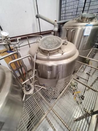 O' neills 10-16.5 BBL Stainless Steel Boil Kettle, 65.4" x 90.4" Dimensions, 2016 - Image 3