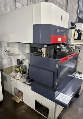 Mitsubishi #MD+PRO-II/BA8, CNC wire Electrical Discharge Machine, 12.598"X, 9.843"Y, 8.661"Z, 1.26"U & V - Image 5