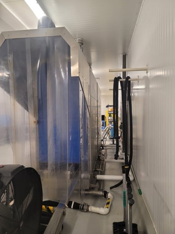 Unifortes #UNI-TW450.80.220, Dolly & Trolley Washer, 11.5' wash tunnel, 2019 - Image 5