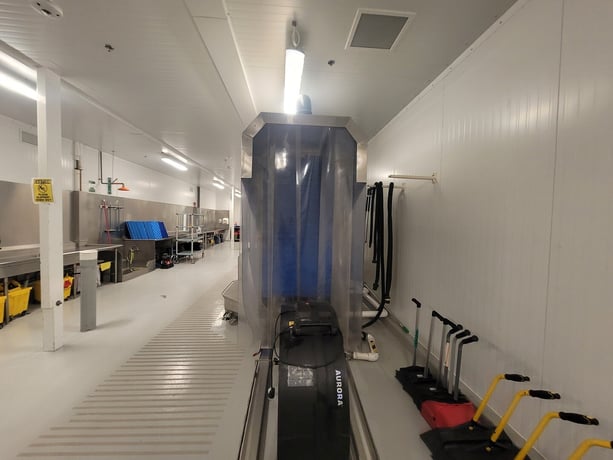 Unifortes #UNI-TW450.80.220, Dolly & Trolley Washer, 11.5' wash tunnel, 2019 - Image 6