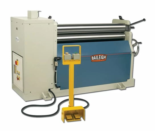 4' x 1/4" Baileigh #PR-403, Plate Roll, 3 hp, 5.91" Upper Roll Dia, new - Image 1