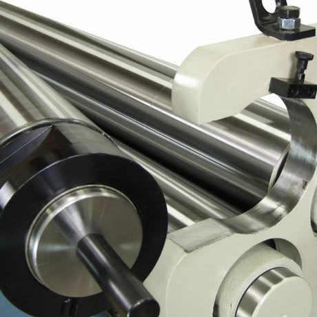 4' x 1/4" Baileigh #PR-403, Plate Roll, 3 hp, 5.91" Upper Roll Dia, new - Image 9
