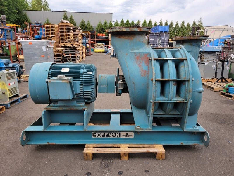 14600 cfm @ 25 psi, Hoffman #77203A, multistage centrifugal exhauster, 150 HP, 3570 RPM, 460 V., 3-phase - Image 7