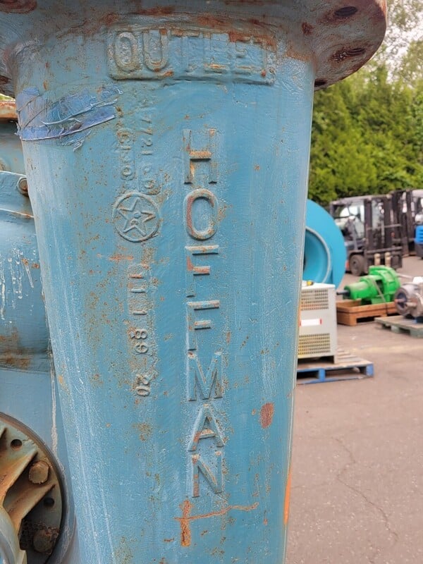 14600 cfm @ 25 psi, Hoffman #77203A, multistage centrifugal exhauster, 150 HP, 3570 RPM, 460 V., 3-phase - Image 10