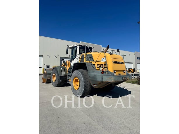 Liebherr L580, Wheel Loader, 13379 hours, S/N: ZB027683, 2011 - Image 3