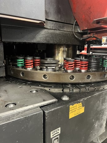 33 Ton, Amada #Pega-345-King, turret punch, Amadan 04PC, 58 stations, 1989 - Image 8