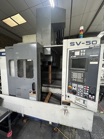 Mori Seiki #SV-50, CNC vertical machining center, 31.5" X, 20.1" Y, 20.1" Z, 10000 RPM, 20 automatic tool - Image 3