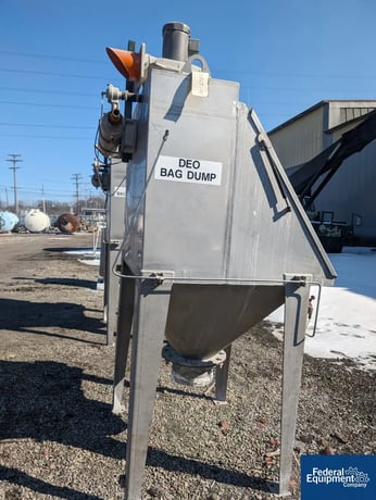 Horizon #IDC-S, Horizon Systems Bag Dump Station, Stainless Steel, integrated dust collection system, on legs - Image 5