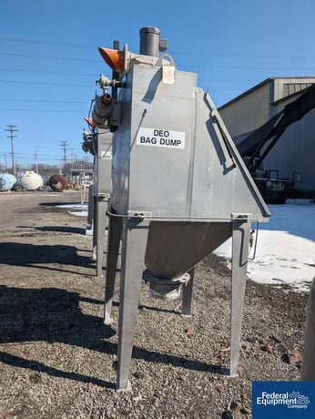 Horizon #IDC-S, Horizon Systems Bag Dump Station, Stainless Steel, integrated dust collection system, on legs - Image 6