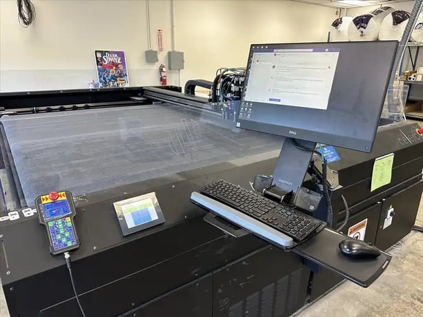 Multicam #Celero-7, digital cutter CNC router, 79" x120" table, 11000 RPM, 15 HP, 2020, S46221 - Image 3