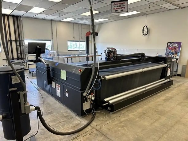 Multicam #Celero-7, digital cutter CNC router, 79" x120" table, 11000 RPM, 15 HP, 2020, S46221 - Image 4