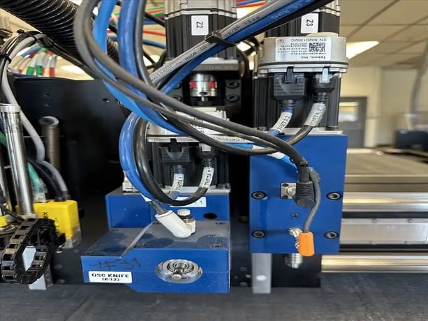 Multicam #Celero-7, digital cutter CNC router, 79" x120" table, 11000 RPM, 15 HP, 2020, S46221 - Image 8