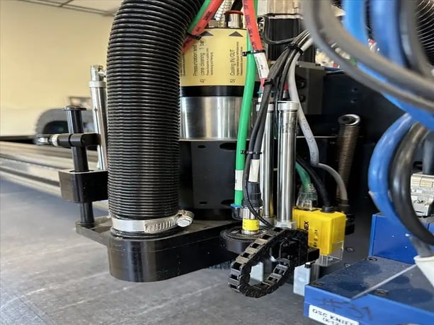 Multicam #Celero-7, digital cutter CNC router, 79" x120" table, 11000 RPM, 15 HP, 2020, S46221 - Image 9