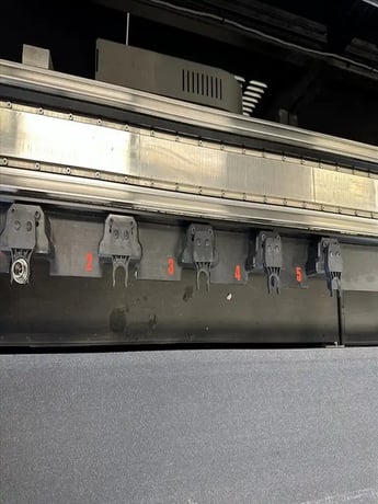 Multicam #Celero-7, digital cutter CNC router, 79" x120" table, 11000 RPM, 15 HP, 2020, S46221 - Image 10