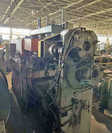 60" Mico Tension Stand, entry & exit separator tooling shafts, with Crop Shear - Image 2