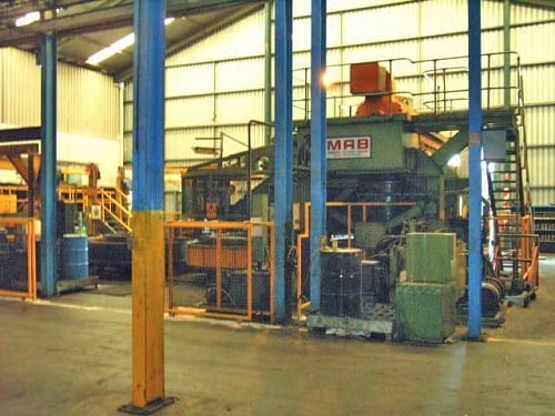 84" Marshall Richards #VNCB84, tube drawing spinner block for copper tube, right handed - Image 8
