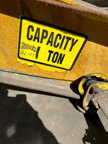 1 Ton, Jib Crane, 13' 4" jib length, 10' 2" hoist travel, 11' 5" column height, pendant Control - Image 4