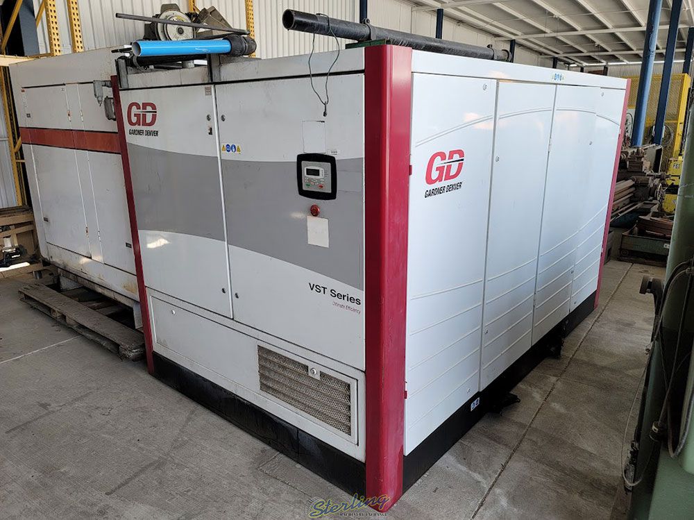 125 psi, Gardner Denver #VST55-90A, air compressor, 100 HP, 460 V., 3-phase, sound attenuated enclosure - Image 2