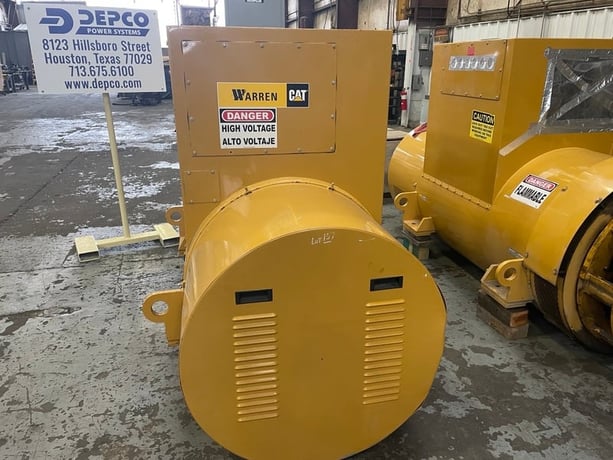 1300 KW, 1800 RPM, Kato #AA29006000, generator end, 346/600 Volts, sound attenuated enclosure 00, 2013 - Image 6