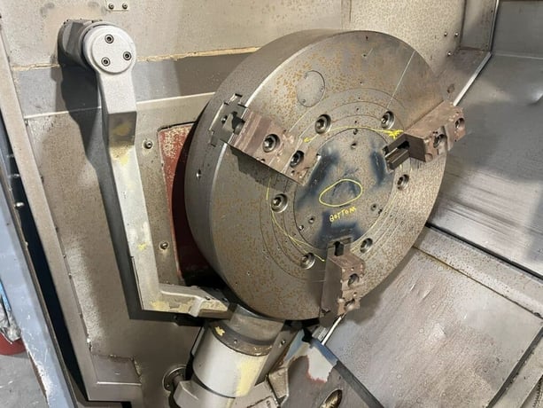 Mazak #Integrex-50-1000U, multi-taksing CNC mill turn live tool, Mazatrol T-Plus, 28" swing, 24" chuck, 1997 - Image 5