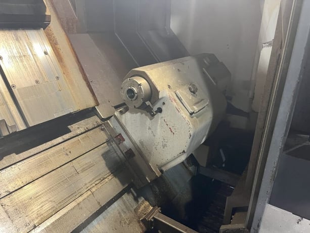 Mazak #Integrex-50-1000U, multi-taksing CNC mill turn live tool, Mazatrol T-Plus, 28" swing, 24" chuck, 1997 - Image 6