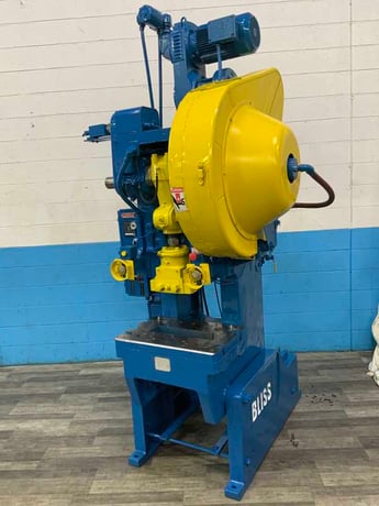 35 Ton, Bliss #C-35, OBI punch press, 3" stroke, 10-3/4" Shut Height, air clutch & brake, 5 HP - Image 8