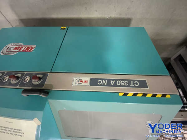 14" Kalamazoo #CT350A-NC, automatic cold saw, programmable Control, 3 HP, 3600 RPM, 2012 - Image 5