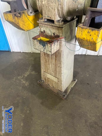 14" Cincinnati #SPL, double end pedestal grinder, 2" wheel, work rest, water tray, 3 HP - Image 8