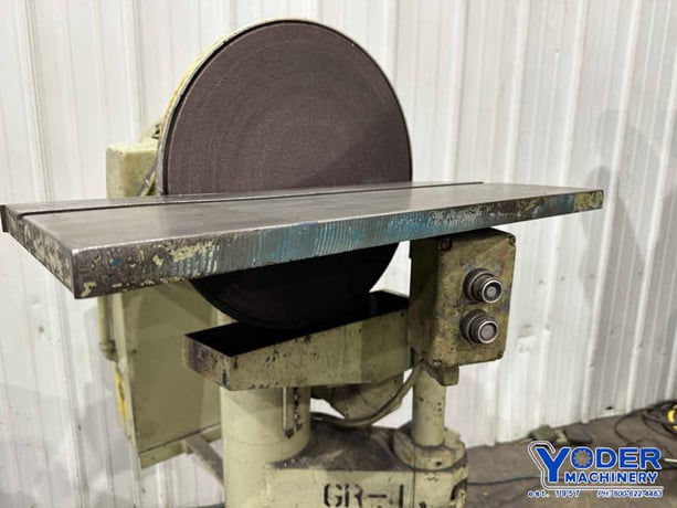 12" Delta #52-612, disc sander, 45° table tilt, 1-1/2 HP, serial #86681598 - Image 2