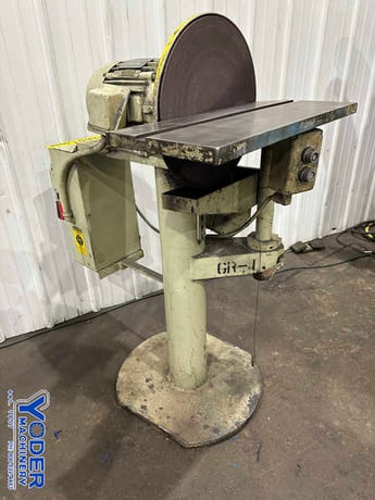 12" Delta #52-612, disc sander, 45° table tilt, 1-1/2 HP, serial #86681598 - Image 10