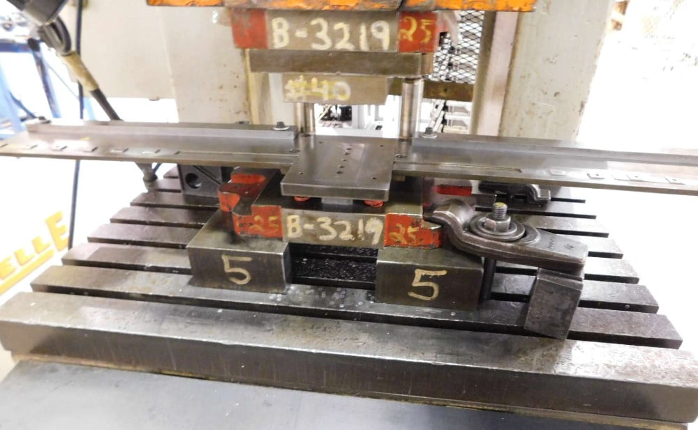 40 Ton, Rousselle #4, OBI press, 3" stroke, 12" Shut Height, 3-1/2" adj, 16" x 26" bed, (3 available) - Image 3